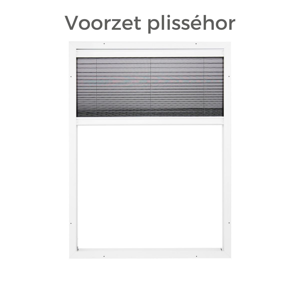 Expliciet enkel veiligheid Voorzet plisséhor - Horrenstunter.nl