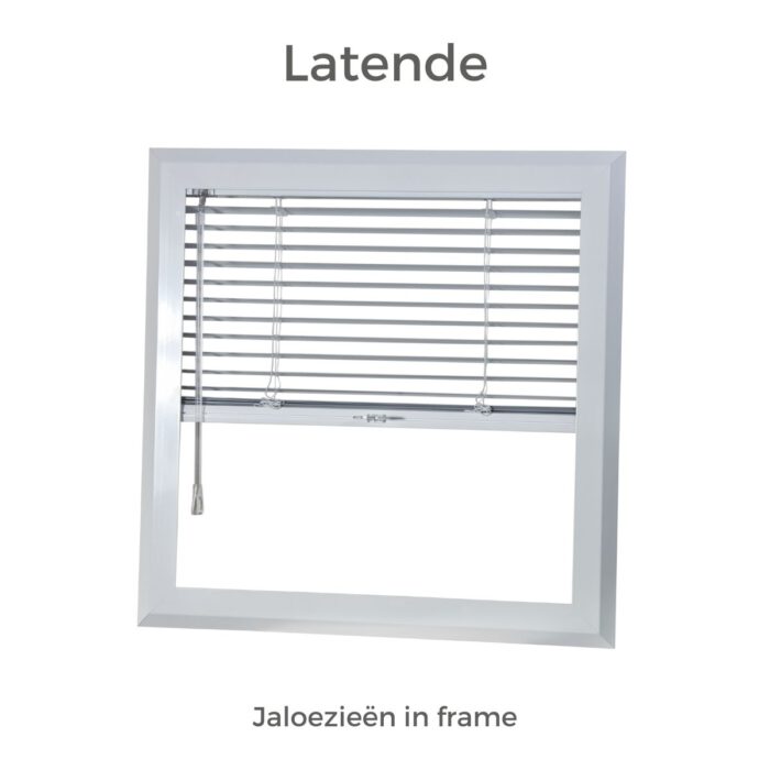 Jaloezieen in frame, Latende door Keje uit Dronten. Bestellen bij Horrenstunter.nl