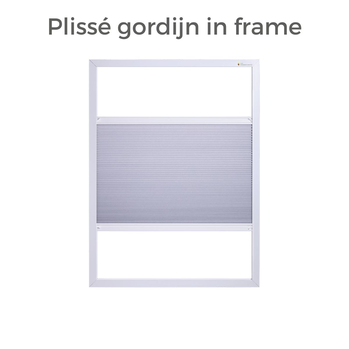Tegenover mooi Luipaard Plissé gordijn in frame - Horrenstunter.nl